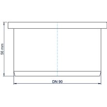 PoloPlast Muffenstopfen PKM Polo-Kal NG DN 90