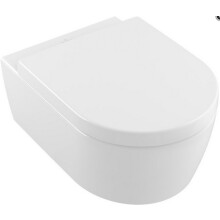 V+B Combi-Pack Wand-Tiefspül-WC Avento WC DirectFl 5656R0XX WCSitz 9M77C1 weiss