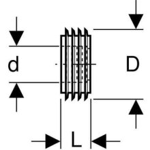 Geberit Manschette für Spülrohranschluss d44