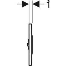 Geberit Elektronische Urinalsteuerung HyTronic IR Sigma10 ES g / pol. / geb.