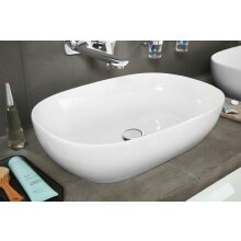 Vitra L300 Aufsatzschale dünnwandig oval 590x405x145mm weiß-clean