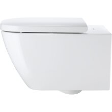 Duravit WC-Sitz Happy D.2 Scharniere edelstahl mit Softclose weiss