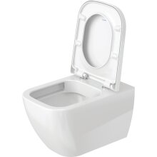 Duravit WC-Sitz Happy D.2 Scharniere edelstahl mit Softclose weiss