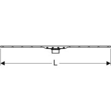 Geberit Duschrinne Cleanline80 300 - 900mm Edelstahl gebürstet