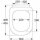 Pressalit WC-Sitz 3 mit D., für STARCK 3 o. Absenk. D38 Univ.-Flexscharnier weiss