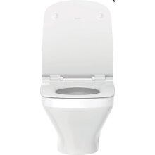 Duravit Wand-WC DuraStyle Rimless pl WC-Sitz m. Absenkaut. mit Befestig.