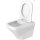 Duravit Wand-WC DuraStyle Rimless pl WC-Sitz m. Absenkaut. mit Befestig.