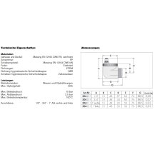 AERCAL® - automatischer Schnellentlüfter für alle Heizkörperarten 3/4" AG