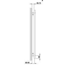 Zehnder O100 Badheizkörper 1469x500mm weiß (RAL 9016)