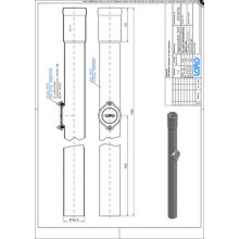 LORO-X-Regenstandrohr 05510 DN 70, rund, Reinigungsoeffnung 1000mm