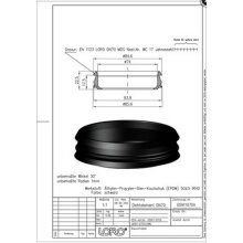 LORO-X-Dichtelement 00911. DN 70, fuer LORO-X-Rohr