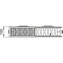 Kermi Profil-K Typ33 BH900x155x600mm m. Abdeckung 10 bar QN 1928 weiß