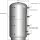 Schicht-Pufferspeicher PZ inklusive Wärmedämmung silber, 500 Liter