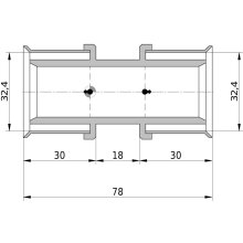 Wavin Tigris K5 Kupplung 32mm