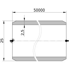 Wavin Tigris K1 Mehrschicht-Verbundrohr  25 x 2,5mm 50 Meter Rolle