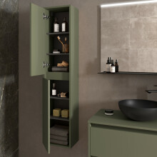 Salgar Hochschrank NOJA 1400mm  GREEN SATIN