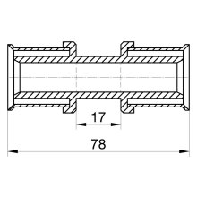 Wavin Tigris M5 Kupplung 25mm