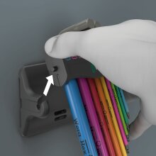 Wera 950/9 Hex-Plus Multicolour 3 Winkelschlüsselsatz