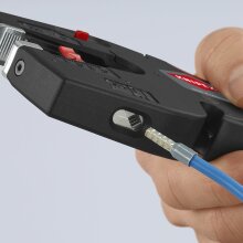 Knipex 12 72 190 NexStrip Elektriker-Multiwerkzeug (Crimpen, Abisolieren, Schneiden)