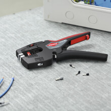 Knipex 12 72 190 NexStrip Elektriker-Multiwerkzeug (Crimpen, Abisolieren, Schneiden)