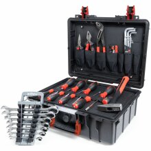 wiha Werkzeugkoffer Basic Set L mechanic | 46-tlg.