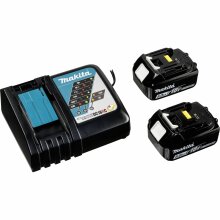 Makita Akku-Schlagschrauber DTD153RTJ + 2x Akku 5,0 Ah / 18 V + Schnellladegerät + Koffer