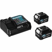 Makita 191L68-0 Power Source Kit Li 12V, 4 Ah CXT 2x 4,0 Ah Akku + Ladegerät-Set