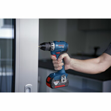 Bosch GSR 18V-45 - Akku-Bohrschrauber (inkl. 2x 2,0 Ah Akku + Ladegerät, Transportkoffer)