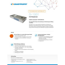Sauermann Si-1931 Ultraflache Pumpe, verbessert mit einer Lösung gegen Biofilm