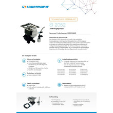 Sauermann SI 2052 universelle Austauschpumpe