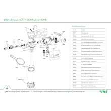 UWS Heaty Complete Home 60 Liter/h, 0,75 l/min, max Kap.: 112,5L