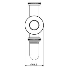 Waschtisch Röhrengeruchverschluss 11/4"x32 verchromt  Hausmarke