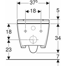 Geberit AquaClean Sela WC-Komplettanlage wandhängend weiß-alpin