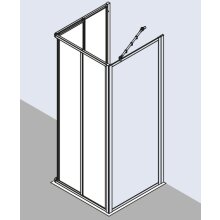 Kermi O100 ED2 Eck-Halbteil 2-tlg GT 90x185cm SIMG Acrylglas Kerolan Fontana