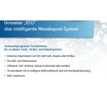 Wasserzähler MK - Koax 2"  - kalt / Ista Eichung 2024 Wassergeräte