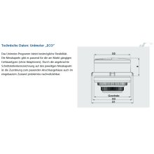 Wasserzähler MK - Koax 2"  - warm / Ista Eichung 2024 Wassergeräte