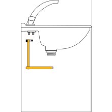 Haas Standhahnschlüssel 3/8" - 1 1/4" für Montage und Demontage von Ablaufventilen