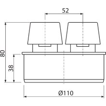 AlcaDrain Rohrbelüfter DN110