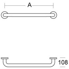 PBA Haltegriff 300mm