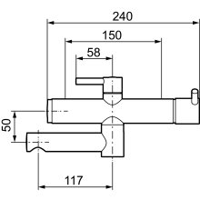 Mora Safe Wannenfüll- und Duschthermostat Chrom