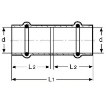 18mm Muffe I/I Kombifitting Frabo DVGW