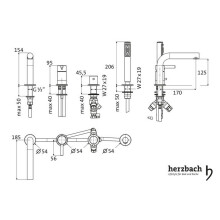 Herzbach NANO Vierloch Wannenbatterie